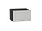 Шкаф верхний горизонтальный глубокий Лофт Graphite, Grey Silk, 600 В*Ш*Г 358*600*576, фасад МДФ  Grey Silk, корпус  Graphite ms2510VVT_69537