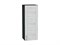 Шкаф верхний с 1-ой дверцей Лофт Graphite, Nordic Oak, 920, 350 В*Ш*Г 920*350*320, фасад МДФ  Nordic Oak, корпус  Graphite ms2510VVT_65245