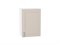 Шкаф верхний с 1-ой дверцей Лофт Белый, Cream Silk, 720, 500 В*Ш*Г 716*500*320, фасад МДФ  Cream Silk, корпус  Белый ms2510VVT_71438