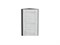Шкаф верхний торцевой Лофт Graphite, Nordic Oak, 720 В*Ш*Г 716*300*306, фасад МДФ  Nordic Oak, корпус  Graphite ms2510VVT_48902