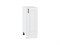 Шкаф нижний с 1-ой дверцей Лофт Белый, Super White, 300 В*Ш*Г 816*300*480, фасад МДФ  Super White, корпус  Белый ms2510VVT_55306