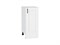 Шкаф нижний с 1-ой дверцей Лофт Белый, Super White, 350 В*Ш*Г 816*350*480, фасад МДФ  Super White, корпус  Белый ms2510VVT_65255