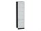 Шкаф пенал с 2-мя дверцами Лофт Graphite, Nordic Oak, 2340, 600 В*Ш*Г 2336*600*576, фасад МДФ  Nordic Oak, корпус  Graphite ms2510VVT_42368