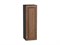 Шкаф верхний с 1-ой дверцей Шале Graphite, Brown Dreamline, 920, 300 В*Ш*Г 920*300*320, фасад МДФ  Brown Dreamline, корпус  Graphite ms2510VVT_53782
