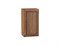 Шкаф верхний с 1-ой дверцей Шале Дуб Вотан, Brown Dreamline, 720, 400 В*Ш*Г 716*400*320, фасад МДФ  Brown Dreamline, корпус  Дуб Вотан ms2510VVT_61301