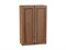 Шкаф верхний с 2-мя дверцами Шале Дуб Вотан, Brown Dreamline, 920, 600 В*Ш*Г 920*600*320, фасад МДФ  Brown Dreamline, корпус  Дуб Вотан ms2510VVT_61330