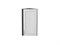 Шкаф верхний торцевой Шале Graphite, White Dreamline, 720 В*Ш*Г 716*300*306, фасад МДФ  White Dreamline, корпус  Graphite ms2510VVT_53845