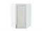 Шкаф верхний угловой Шале Белый, White Dreamline, 920 В*Ш*Г 920*600*600, фасад МДФ  White Dreamline, корпус  Белый ms2510VVT_53860