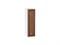 Шкаф верхний бутылочница Шале Белый, Brown Dreamline, 200, 720 В*Ш*Г 716*200*320, фасад МДФ  Brown Dreamline, корпус  Белый ms2510VVT_53686