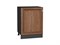 Шкаф нижний с 1-ой дверцей Шале Graphite, Brown Dreamline, 600 В*Ш*Г 816*600*480, фасад МДФ  Brown Dreamline, корпус  Graphite ms2510VVT_53966