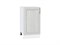 Шкаф нижний с 1-ой дверцей Шале Белый, White Dreamline, 450 В*Ш*Г 816*450*480, фасад МДФ  White Dreamline, корпус  Белый ms2510VVT_53949