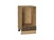 Шкаф нижний под духовку Шале Дуб Вотан, Brown Dreamline, 450 В*Ш*Г 816*450*476, фасад МДФ  Brown Dreamline, корпус  Дуб Вотан ms2510VVT_67137