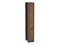 Шкаф пенал с 2-мя дверцами Шале Graphite, Brown Dreamline, 2340, 400 В*Ш*Г 2336*400*576, фасад МДФ  Brown Dreamline, корпус  Graphite ms2510VVT_54041