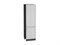 Шкаф пенал с 2-мя дверцами Шале Graphite, White Dreamline, 2140, 600 В*Ш*Г 2132*600*576, фасад МДФ  White Dreamline, корпус  Graphite ms2510VVT_54032