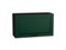 Шкаф верхний горизонтальный Дублин Graphite, Special Green, 460, 800 В*Ш*Г 458*800*318, фасад МДФ  Special Green, корпус  Graphite ms2510VVT_72860