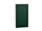 Шкаф верхний с 1-ой дверцей Дублин Белый, Special Green, 920, 500 В*Ш*Г 920*500*318, фасад МДФ  Special Green, корпус  Белый ms2510VVT_72968