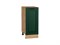Шкаф нижний с 1-ой дверцей Дублин Дуб Вотан, Special Green, 350 В*Ш*Г 816*350*478, фасад МДФ  Special Green, корпус  Дуб Вотан ms2510VVT_73385