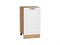 Шкаф нижний с 1-ой дверцей Дублин Дуб Вотан, Special White, 450 В*Ш*Г 816*450*478, фасад МДФ  Special White, корпус  Дуб Вотан ms2510VVT_73380
