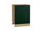 Шкаф нижний с 2-мя дверцами и ящиком Дублин Дуб Вотан, Special Green, 600 В*Ш*Г 816*600*478, фасад МДФ  Special Green, корпус  Дуб Вотан ms2510VVT_73567
