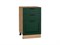 Шкаф нижний с 3-мя ящиками Дублин Дуб Вотан, Special Green, 500 В*Ш*Г 816*500*478, фасад МДФ  Special Green, корпус  Дуб Вотан ms2510VVT_73623