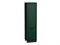 Шкаф пенал с 2-мя дверцами Дублин Graphite, Special Green, 2340, 600 В*Ш*Г 2336*600*574, фасад МДФ  Special Green, корпус  Graphite ms2510VVT_73779