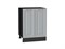 Кухонный гарнитур модульный Ницца-04 В*Ш*Г 2340*3200/2700*600, фасад МДФ/Стекло  Графит, корпус  Graphite, столешница  Гранит белый ms2510VVT_77629