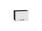 Шкаф верхний горизонтальный Ницца Graphite, Blanco, 500 В*Ш*Г 358*500*318, фасад МДФ  Blanco, корпус  Graphite ms2510VVT_43865