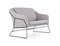 Диван Halmar SOFT 2 XL (серый/черный) ms2601SIGHAL_V-CH-SOFT_2XL-FOT