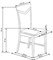 Стул кухонный Halmar CITRONE (белый/inari 23) ms2601SIGHAL_V-PL-N-CITRONE-BIALY-INARI23