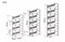 Стеллаж Signal RAW R5 (дуб/черный) ms2601SIGHAL_RAWR5DC