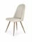 Стул кухонный Halmar K214 (кремовый/дуб медовый) ms2601SIGHAL_V-CH-K/214-KR-C.KREMOWY/D.MIODOWY