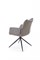 Стул кухонный Halmar K579 поворотный (серый/черный) ms2601SIGHAL_V-CH-K/579-KR-POPIEL