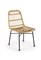 Стул кухонный Halmar K401 (натуральный/черный) ms2601SIGHAL_V-CH-K/401-KR-NATURALNY