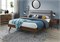 Кровать Halmar ORLANDO (серый/орех) 160/200 ms2601SIGHAL_V-CH-ORLANDO-LOZ