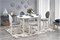 Стол обеденный Halmar RINGO раскладной (белый) ms2601SIGHAL_V-PL-RINGO-ST-BIALY/BIALY