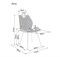 Стул кухонный Signal ARCO VELVET (зеленый/черный) ms2601SIGHAL_ARCOVCZ