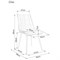 Стул кухонный Signal CHIC VELVET (серый/хром) ms2601SIGHAL_CHICVCHSZ
