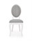 Стул кухонный Halmar VELO (серый/белый) ms2601SIGHAL_V-PL-N-VELO-BIALY/POPIEL