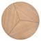 Стол журнальный Halmar KARIDA (дуб натуральный/черный) ms2601SIGHAL_V-CH-KARIDA-LAW