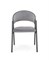 Стул кухонный Halmar K473 (серый/черный) ms2601SIGHAL_V-CH-K/473-KR-POPIEL