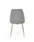 Стул кухонный Halmar K460 (серый/золотой) ms2601SIGHAL_V-CH-K/460-KR-POPIEL