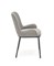 Стул кухонный Halmar K481 (серый/черный) ms2601SIGHAL_V-CH-K/481-KR-POPIEL