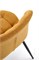 Стул кухонный Halmar K548 (горчичный/черный) ms2601SIGHAL_V-CH-K/548-KR-MUSZTARDOWY