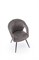 Стул кухонный Halmar K550 (серый/черный) ms2601SIGHAL_V-CH-K/550-KR-POPIELATY