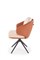 Стул кухонный Halmar K554 (коричневый/бежевый/черный) ms2601SIGHAL_V-CH-K/554-KR-BRAZOWY
