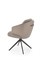 Стул кухонный Halmar K554 (серый/светло-серый/черный) ms2601SIGHAL_V-CH-K/554-KR-POPIELATY