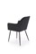 Стул кухонный Halmar K558 (черный/черный) ms2601SIGHAL_V-CH-K/558-KR-CZARNY