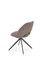 Стул кухонный Halmar K546 (серый/черный) ms2601SIGHAL_V-CH-K/546-KR-POPIELATY