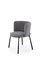 Стул кухонный Halmar K531 (серый/черный) ms2601SIGHAL_V-CH-K/531-KR-POPIELATY