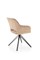 Стул кухонный Halmar K535 (бежевый/черный) ms2601SIGHAL_V-CH-K/535-KR-BEZOWY